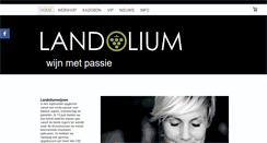 Desktop Screenshot of landoliumwijnen.be